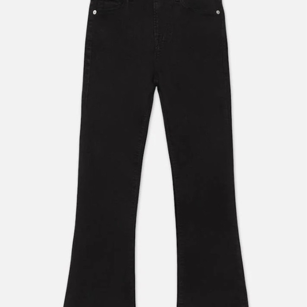 FRAME LE CROP MINI BOOT Jeans Film Noir Women's 24